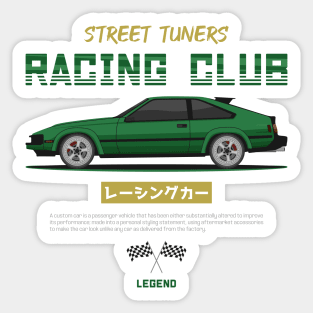 Tuner Green A60 Celica Superior JDM Sticker